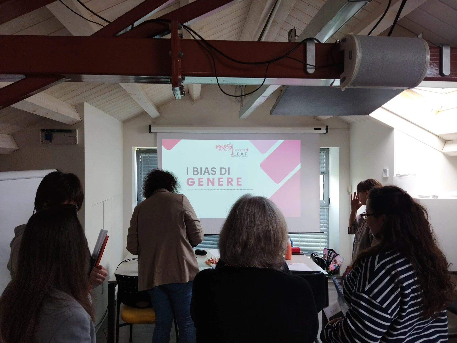 Formazione sui bias di genere nel Progetto LEAF